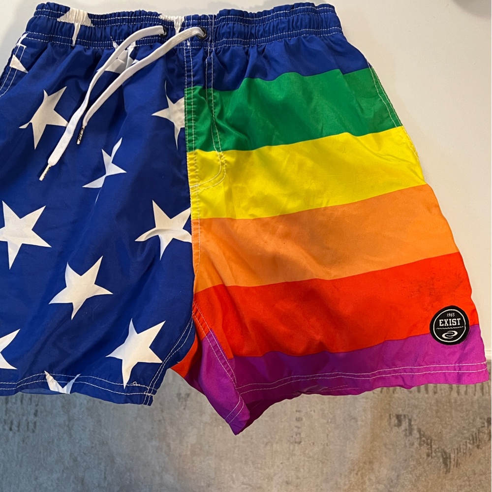 Exist Pride Flag Hybrid Shorts